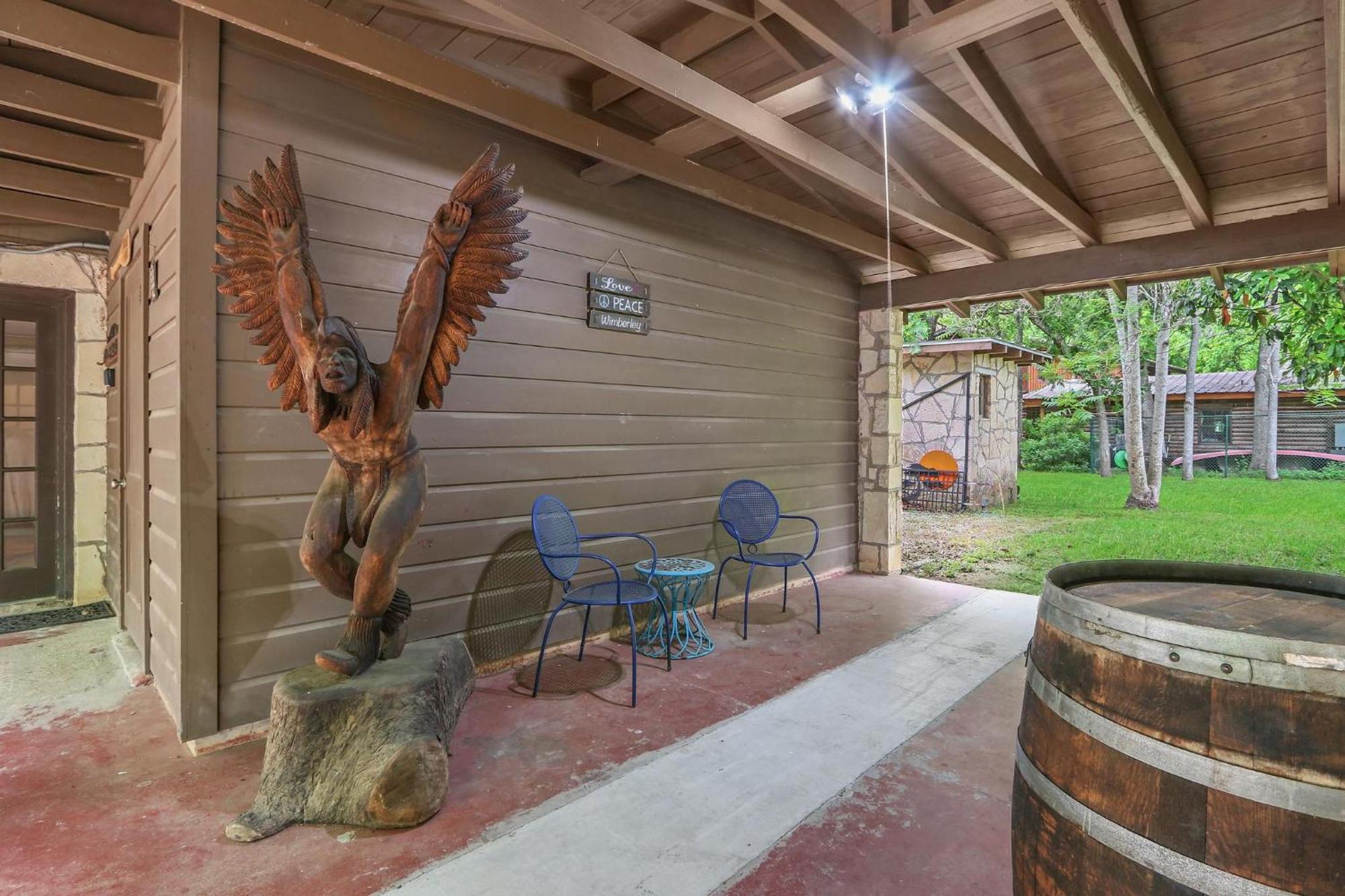 הוילה ווימברלי Rock House On Cypress Creek מראה חיצוני תמונה